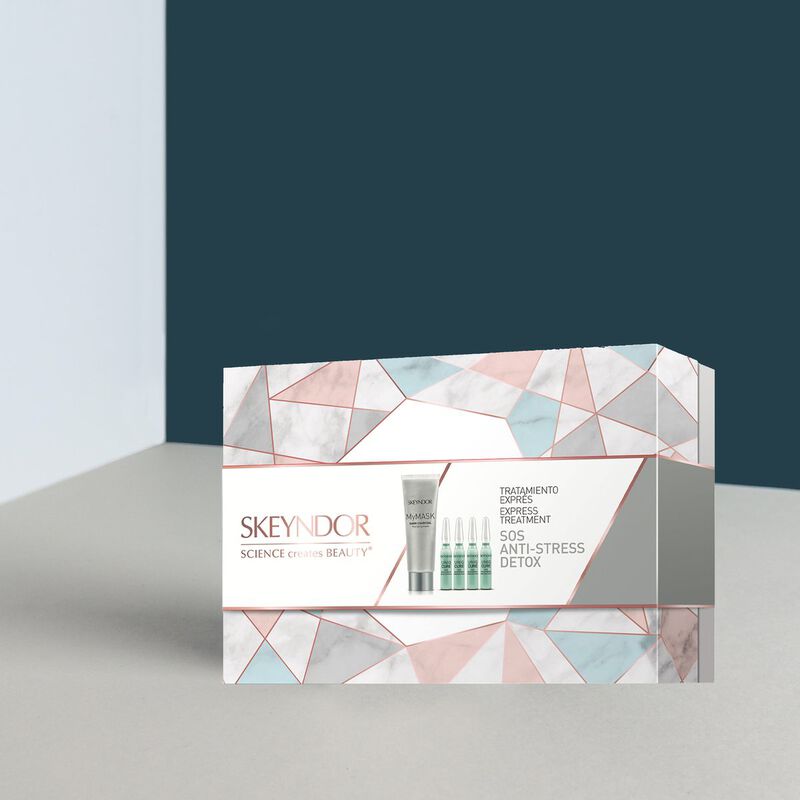 Skeyndor Express Mymask Anti Stress Detox Kit