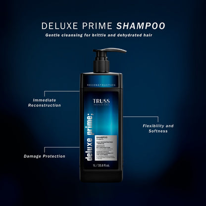 TRUSS Professional Deluxe Prime Shampoo 1000Ml/33.8 Fl.Oz