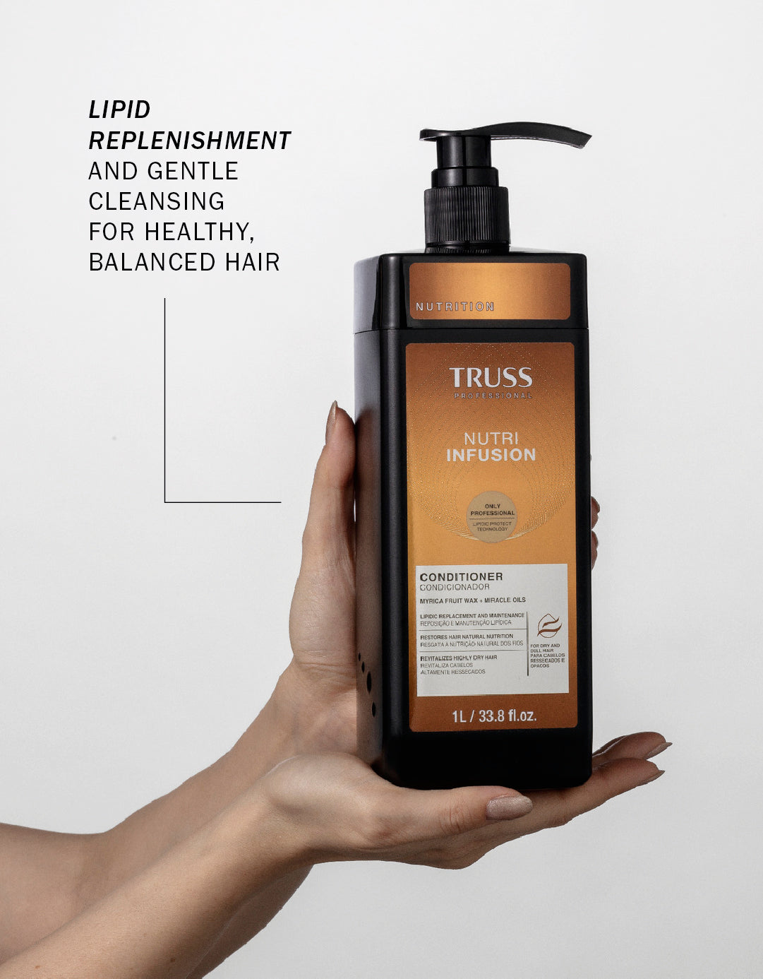 TRUSS Professional Nutri Infusion Shampoo 1000Ml/33.81 Fl.Oz