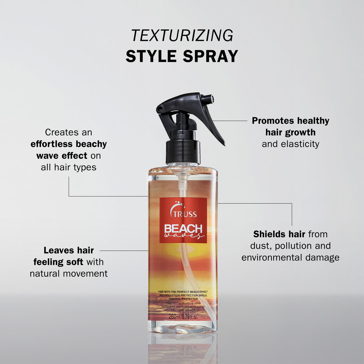 TRUSS Professional Beach Waves 260 Ml/8.79 Fl.Oz