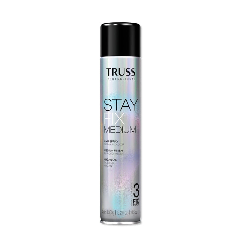 TRUSS Professional Stay Fix Medium Hold Hairspray 450Ml / 15.2 Fl.Oz