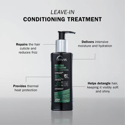 TRUSS Professional Brush Keratin 250 Ml/8.45 Fl.Oz